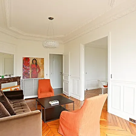 Appartement Haussmanien 5. Vue Sur Parc Paris